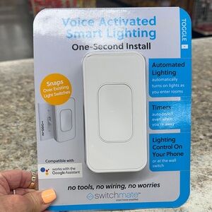 Switchmate Toggle Snap-On Smart Switch — White